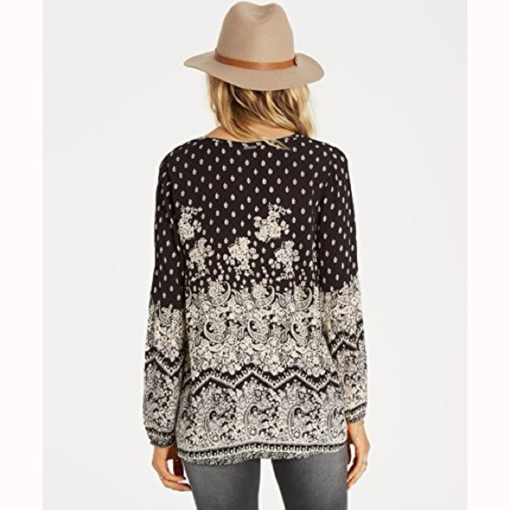 | billabong • just a dream woven peasant blouse • small | - Picture 4 of 12